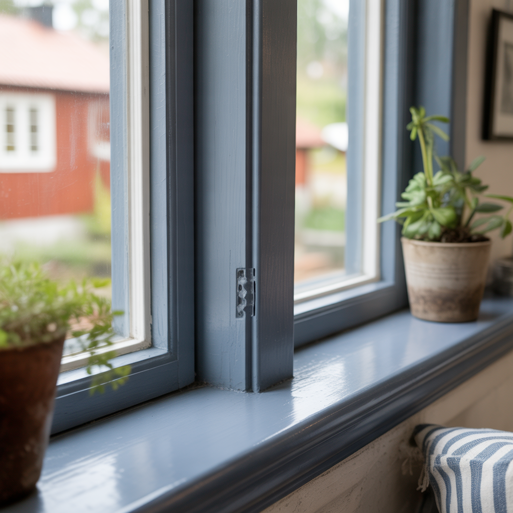 9.Sa forhindrar du att fonsterfargen spricker over tid